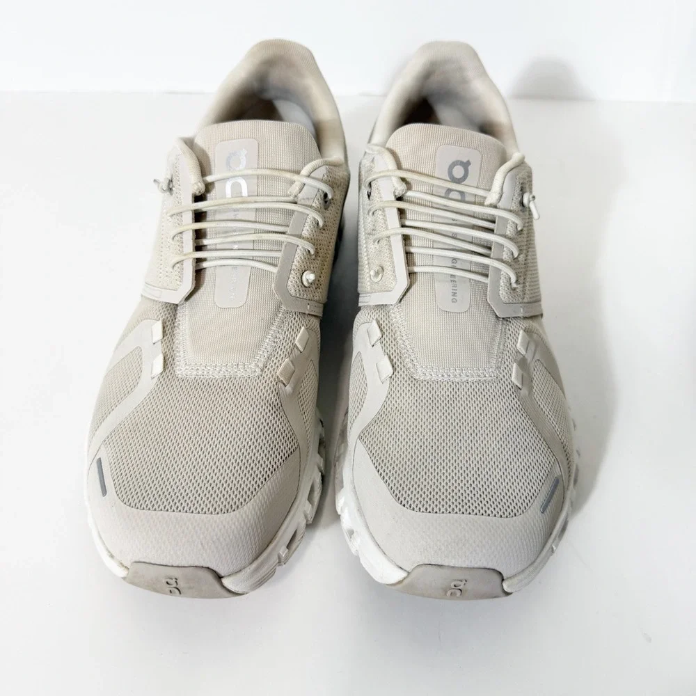 On Running On Cloud 6 Womens Pearl Whitr Athletic Running Sneaker Size 10.5